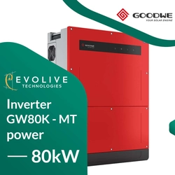 Sieťový invertor GoodWe GW80K - MT
