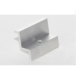 Silver end clamp 30 mm photovoltaics