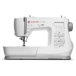 Singer Sewing Machine C7225 Number of stitches 200, Number of buttonholes 8, White