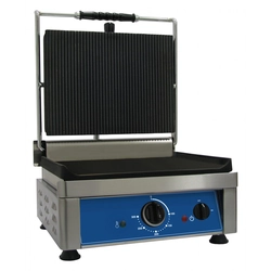 Single contact grill 360x270 smooth plate PG37L | Amitek