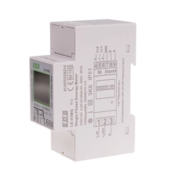 Single-phase active and reactive energy consumption meter, modbus rtu,100(5)a, mid LE-01MQ