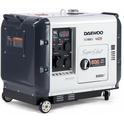 Single-phase generator Daewoo Power DDAE 9000SSE soundproofed housing