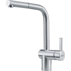 Sink faucet Franke Atlas Neo, with pull-out shower, Window (folding), stainless steel