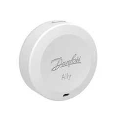 Sistema inteligente de controle de aquecimento sem fio Danfoss Ally, sensor de temperatura ambiente e umidade