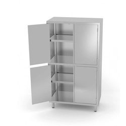 Шкаф за съхранение с преграда и врата на панти 1000 x 700 x 2000 mm POLGAST 305107-2 305107-2