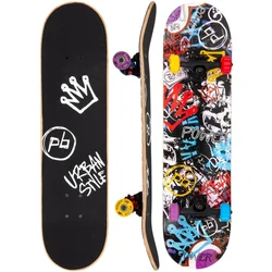 SKATEBOARD DIN LEMN 79x20CM URBAN