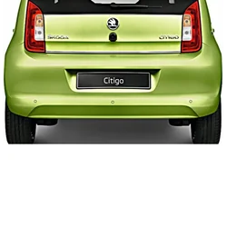 SKODA CITIGO - Chromuota spoilerio lūpa