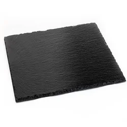 Slate tray 4 pcs. square 10 cm