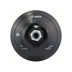 Шлифовъчен диск Bosch за полираща машина M14, 115mm