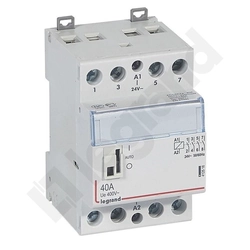 SM modular contactor 340 40A 24V 4NO with the manipulator