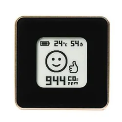 SMART HOME AIR QUALITY SENSOR/GOLD/BLACK AIRV-ELEG AIRVALENT