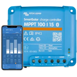 SmartSolar MPPT 100/15 Victron Energy laddningsregulator