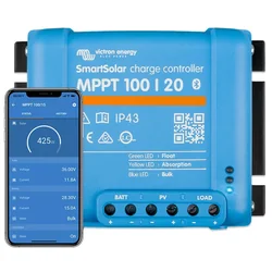 SmartSolar MPPT 100/20 Victron Energy uzlādes kontrolieris