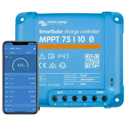 SmartSolar MPPT 75/10 Victron Energy uzlādes kontrolieris