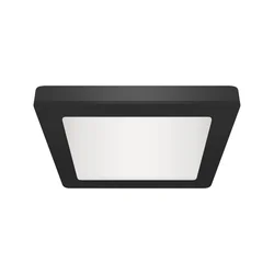 SMD LED ceiling lamp OLGA LED D 12W BLACK CCT