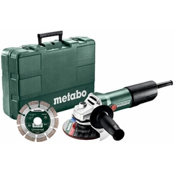 Smerigliatrice angolare elettrica Metabo W 850-125 125 mm | 7000 RPM/11500 giri/min | 850 W | In una valigia