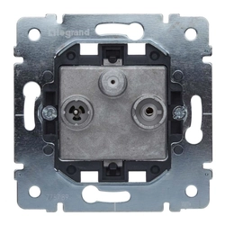 Socket TV-RD-SAT star mechanism Sistena Life