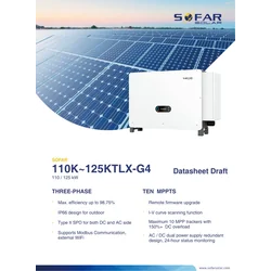 SOFAR 110KTLX-G4 Τριφασικό 10xMPPT