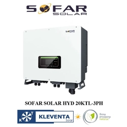 SOFAR INVERTER HYD20KTL ( SOFAR SOLAR HYD20KTL-3PH) CHINT ELECTRIC 3F DTSU666+3xCT cievky