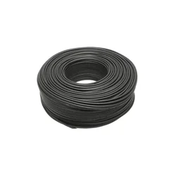 Solar cable 4mm copper roll 200m black