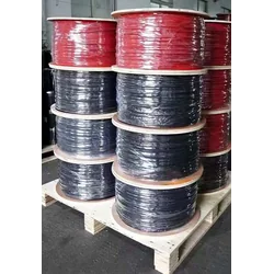 SOLAR CABLE 6mm, RED/BLACK , ROLLS 500M