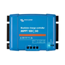 Solar charger 12V 24V 30A Victron Energy BlueSolar MPPT 100/30 - SCC020030200