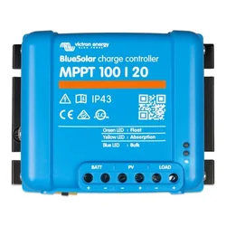 Solar charger 48V 20A Victron Energy BlueSolar MPPT 100/20 - SCC110020170R