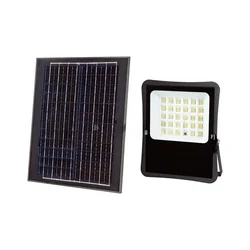 Solar LED Projector 1200lm, Remote Control, Color 6400K