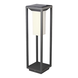 Solar Lights - Solar Bollard Lights - Grey - Samsung - IP65 - 2 Watts - 280 Lumens - 3000K