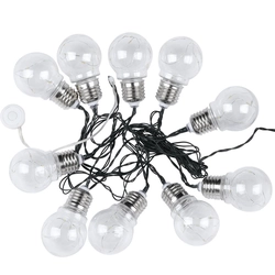 Solar Lights - Solar String Lights - IP44 - 100 Lumens - 3000K