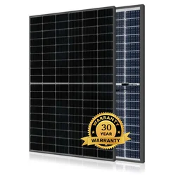 Solar Module OmnisPower Cortex OP430M54-NT3-BF Bifacial Sort ramme