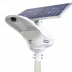 Solar Street LED lámpa 50w 12.8v LiFePO4 akkumulátorral