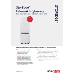SolarEdge SE10K-RWS48BEN4 StorEdge hibridas 10KW