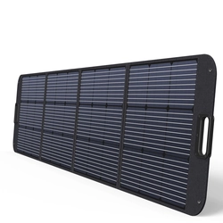 solárna solárna nabíjačka 200W prenosný solárny panel čiernej farby