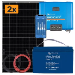 Solarni panel 820W in baterija LiFePO4 100Ah z MPPT krmilnikom