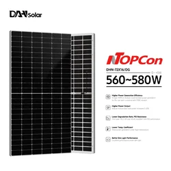 Solarpanel DAH Solar DHN-72X16/DG-575W