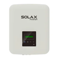 SOLAX keitiklis X3-MIC-5K-G2 3 PHASE dvigubas MPPT 5kW DC jungiklis keitiklis
