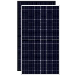 Solcellemodul: EX370M(B)-120(HC)(166) - Hvidt enkelt glas