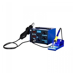 Soldering station - 75 W - 2 x iron - power supply - 2 x LED STAMOS 10021027 S-LS-17