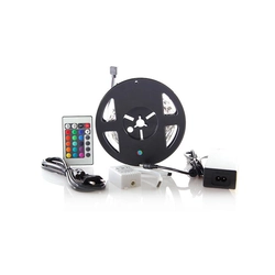 Solight LED light strip, RGB, 3m, set with 12V adapter and remote. driver, 7.2W / m, IP20, WM55