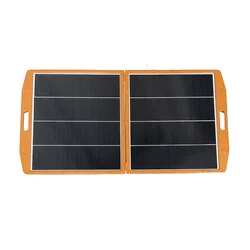 Solmax tragbares und faltbares Solarpanel für Camping, Angeln, Wandern, inklusive 2 Controller-Ladegeräten