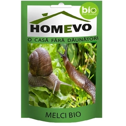 Solución para combatir eficazmente caracoles y babosas, Homevo 50g - bio
