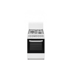 Σόμπα υγραερίου Vitrokitchen CB5535BBE BUT White Mixed (50 x 55 cm)