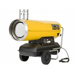 Soplador de aire térmico diésel Master BV290 85000 W | 55 m³/min | 230 V