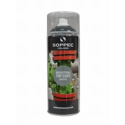 Soppec Spray negro RAL 9005 400 ml