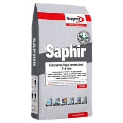 Sopro Saphir szürke cementhabarcs (15) 3 kg