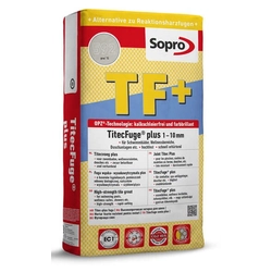 Sopro TF+ kapea sementtisauma, betonin harmaa, 15 kg