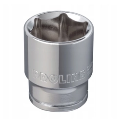 Soquete hexagonal 12mm 1/2" PROLINE 18512