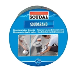 Soudal Soudaband samotěsnící střešní páska stříbrná 7,5 cm x 10m