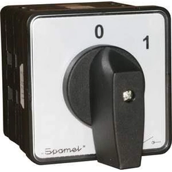 Spamel Cam switch ŁK-SA 100A monté sur le bureau, gris-noir